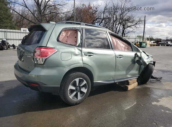 JF2SJAGC3HH490105 2017 SUBARU FORESTER Green Tył prawy