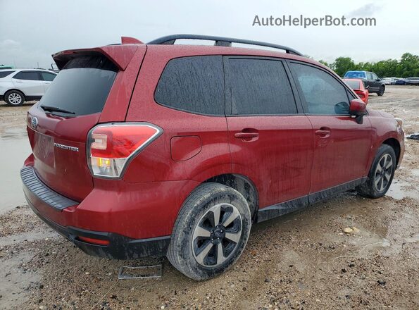 JF2SJAGC3JH539003 2018 SUBARU FORESTER Burgundy 