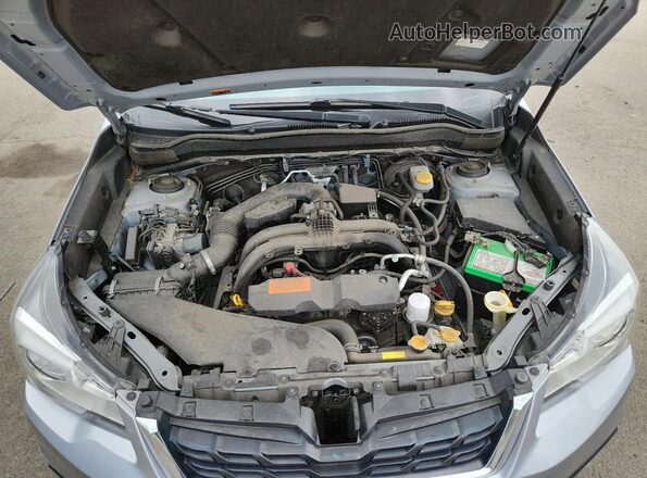 JF2SJAGC3JH617702 2018 SUBARU FORESTER Silver Շարժիչի բաժամունքի տեսք
