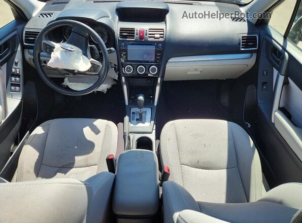 JF2SJAGC4GH416061 2016 SUBARU FORESTER Белый Вид панели приборов