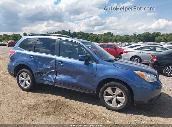 JF2SJAGC4GH556837 2016 SUBARU FORESTER Blue Vista frontal