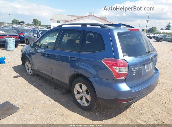 JF2SJAGC4GH556837 2016 SUBARU FORESTER Blue Trasero izquierdo