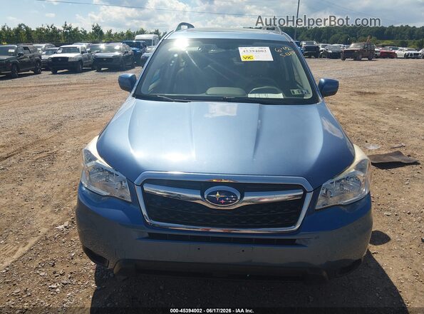 JF2SJAGC4GH556837 2016 SUBARU FORESTER Blue Vista del cuadro de instrumentos