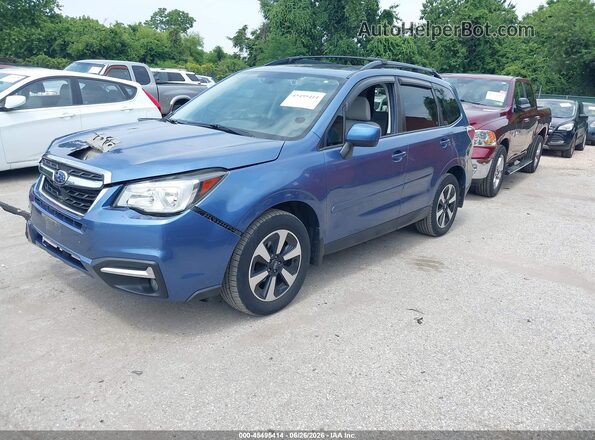 JF2SJAGC4HH556449 2017 SUBARU FORESTER Blue Front left