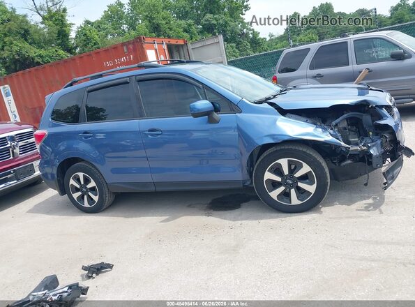 JF2SJAGC4HH556449 2017 SUBARU FORESTER Blue 360 interior view