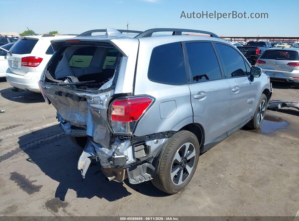 JF2SJAGC4HH808247 2017 SUBARU FORESTER Серебряный Задняя правая четверть