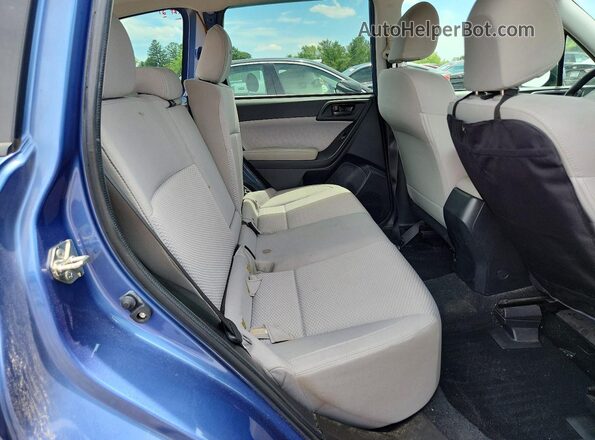 JF2SJAGC4JH548776 2018 SUBARU FORESTER Blue Սալոնի հետևի տեսք