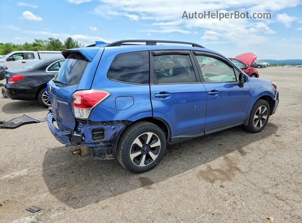 JF2SJAGC4JH548776 2018 SUBARU FORESTER Blue Հետևի աջ