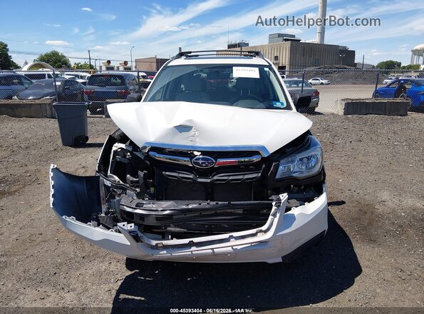 JF2SJAGC5JH432972 2018 SUBARU FORESTER White Вид щитка приладів
