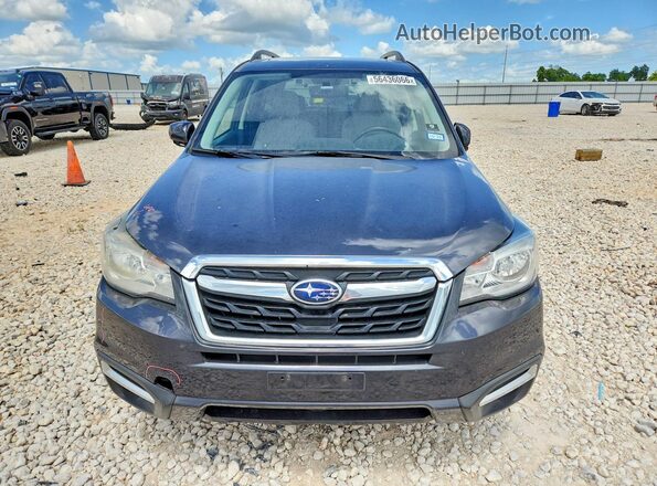 JF2SJAGC6HH435311 2017 SUBARU FORESTER Gray Вид спереду