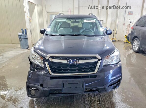 JF2SJAGC6HH445949 2017 SUBARU FORESTER Black Вид спереду