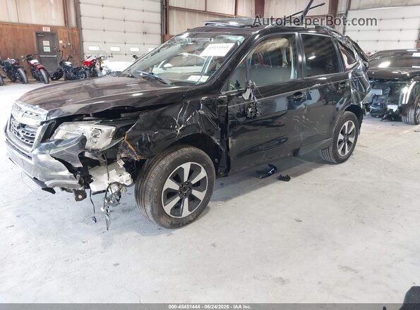 JF2SJAGC6HH800683 2017 SUBARU FORESTER Black Front left