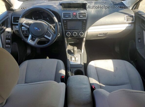 JF2SJAGC7JH431838 2018 SUBARU FORESTER Black წინა პანელის ხედი