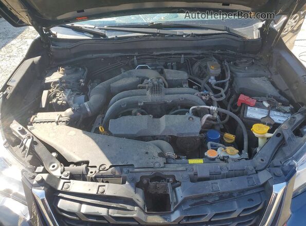 JF2SJAGC7JH431838 2018 SUBARU FORESTER Black უკანა სალონის ხედი