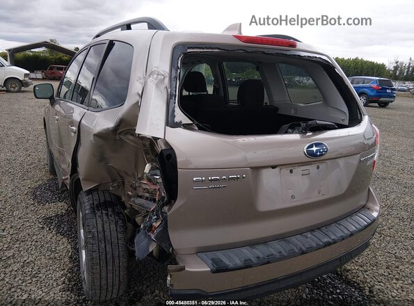 JF2SJAGC8GH487988 2016 SUBARU FORESTER Champagne Вид спереду