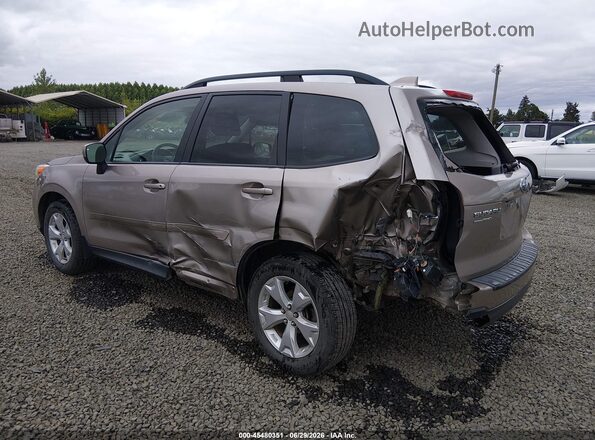 JF2SJAGC8GH487988 2016 SUBARU FORESTER Champagne Задня ліва чверть