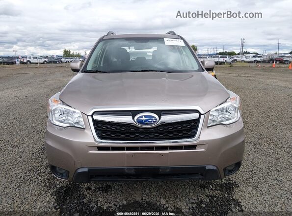 JF2SJAGC8GH487988 2016 SUBARU FORESTER Champagne Вид щитка приладів