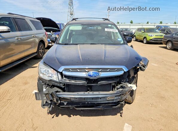 JF2SJAGC9HH514858 2017 SUBARU FORESTER Угольный Вид спереди