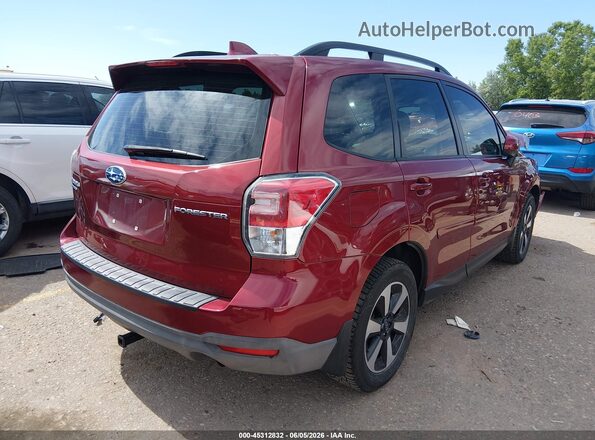 JF2SJAGC9JH543640 2018 SUBARU FORESTER Red Հետևի աջ