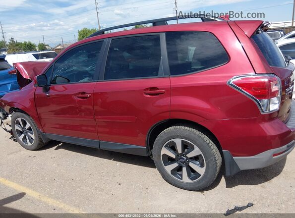 JF2SJAGC9JH543640 2018 SUBARU FORESTER Red 
