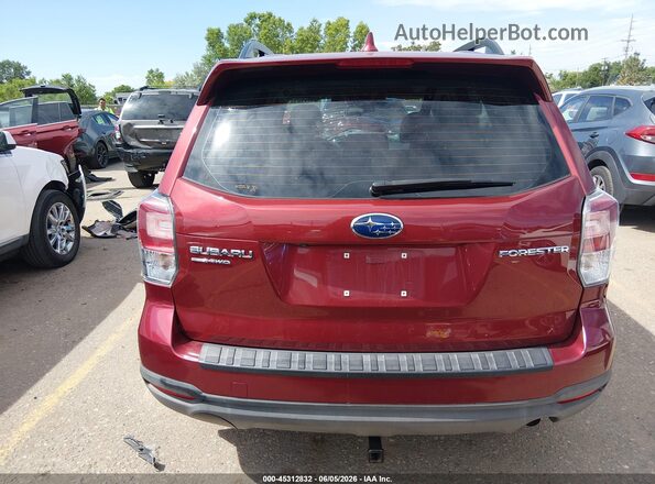 JF2SJAGC9JH543640 2018 SUBARU FORESTER Red 