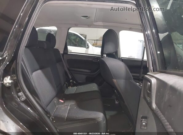 JF2SJAGC9JH585760 2018 SUBARU FORESTER Black VIN sticker view