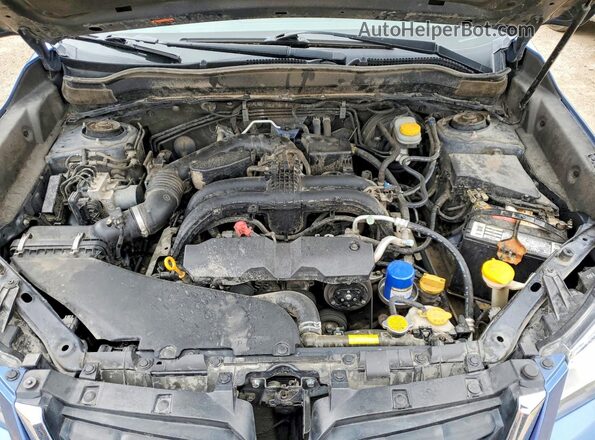 JF2SJAGC9JH586472 2018 SUBARU FORESTER Blue Սալոնի հետևի տեսք