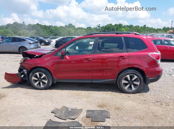 JF2SJAGCXHH484236 2017 SUBARU FORESTER Красный Панорамный вид салона 360°