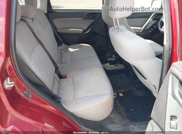 JF2SJAGCXHH484236 2017 SUBARU FORESTER Красный Вид наклейки с VIN-кодом
