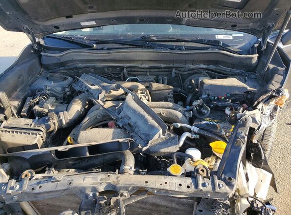 JF2SJAGCXHH492370 2017 SUBARU FORESTER Black ძრავის განყოფილების ხედი