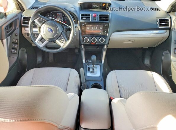 JF2SJAGCXHH492370 2017 SUBARU FORESTER Black წინა პანელის ხედი
