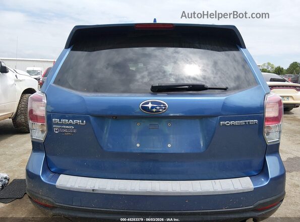 JF2SJAGCXJH416296 2018 SUBARU FORESTER Синий 