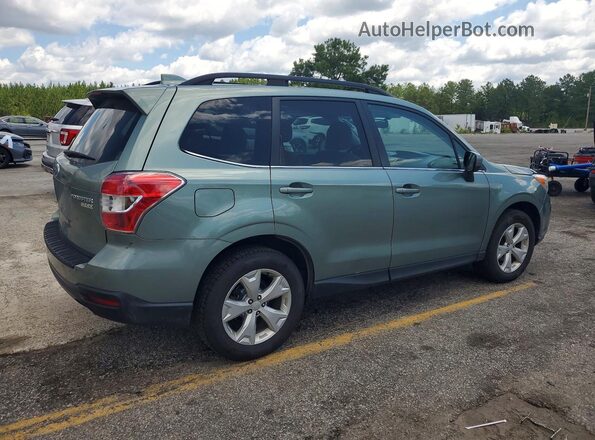 JF2SJAHC0GH437097 2016 SUBARU FORESTER Green Tył prawy
