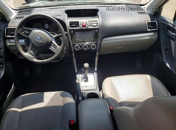 JF2SJAHC0GH437097 2016 SUBARU FORESTER Green Widok deski rozdzielczej