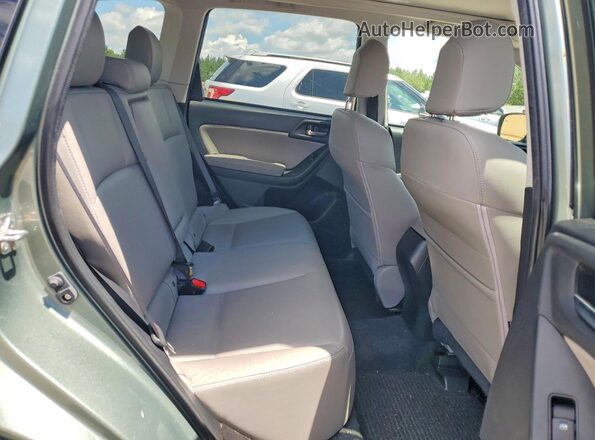 JF2SJAHC0GH437097 2016 SUBARU FORESTER Green Widok tylnych siedzeń