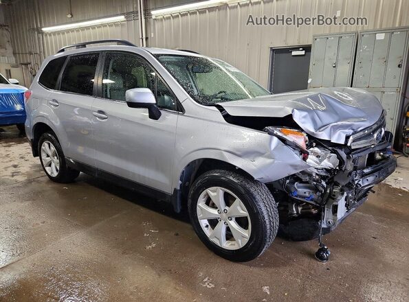 JF2SJAHC5GH457233 2016 SUBARU FORESTER Silver Delantero derecho
