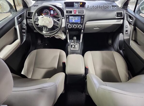 JF2SJAHC5GH457233 2016 SUBARU FORESTER Silver Vista del salpicadero