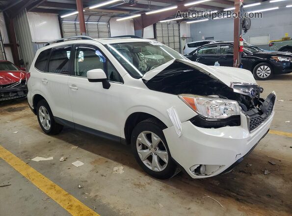 JF2SJAHC5GH489065 2016 SUBARU FORESTER White Front right