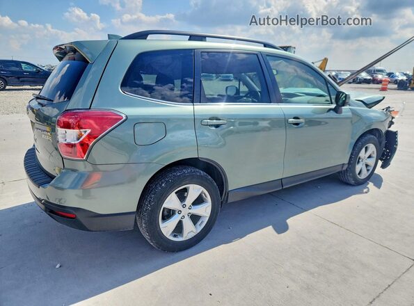 JF2SJAHC5GH491253 2016 SUBARU FORESTER Green Rear right