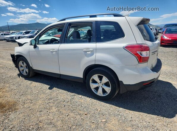JF2SJAHC5GH556151 2016 SUBARU FORESTER White უკანა მარცხენა