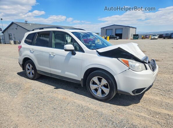 JF2SJAHC5GH556151 2016 SUBARU FORESTER White წინა მარჯვენა