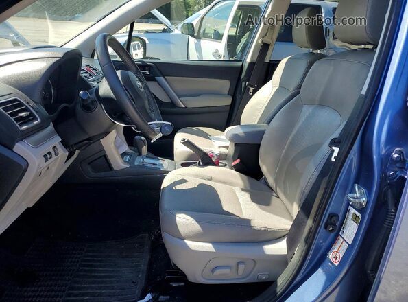 JF2SJAHC6GH463011 2016 SUBARU FORESTER Синий Вид салона спереди