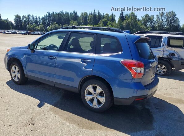 JF2SJAHC6GH463011 2016 SUBARU FORESTER Синий Задняя левая четверть