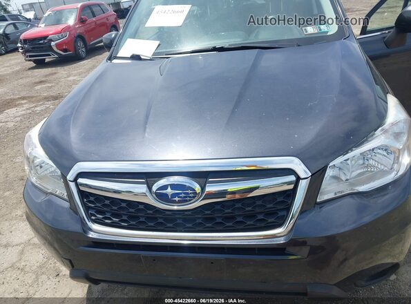 JF2SJAHC7GH495658 2016 SUBARU FORESTER Black Front view