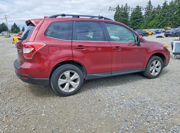 JF2SJAHCXGH433283 2016 SUBARU FORESTER Red Հետևի աջ