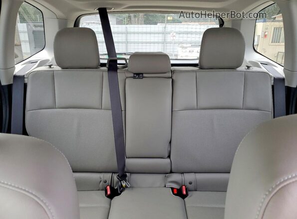 JF2SJAHCXGH433283 2016 SUBARU FORESTER Red Հետևի նստատեղերի տեսք