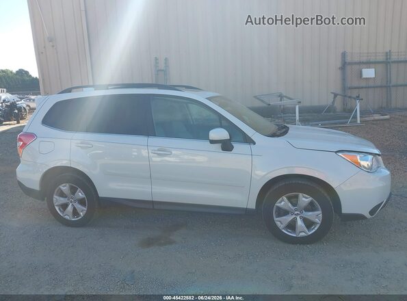 JF2SJAHCXGH501226 2016 SUBARU FORESTER White უკანა სალონის ხედი