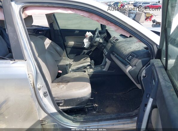 JF2SJAJC0HH446345 2017 SUBARU FORESTER Silver წინა სალონის ხედი