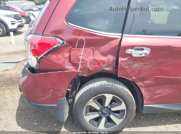 JF2SJAJC0HH455241 2017 SUBARU FORESTER Red წინა ხედი