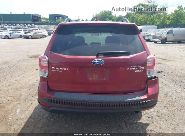 JF2SJAJC0HH455241 2017 SUBARU FORESTER Red 